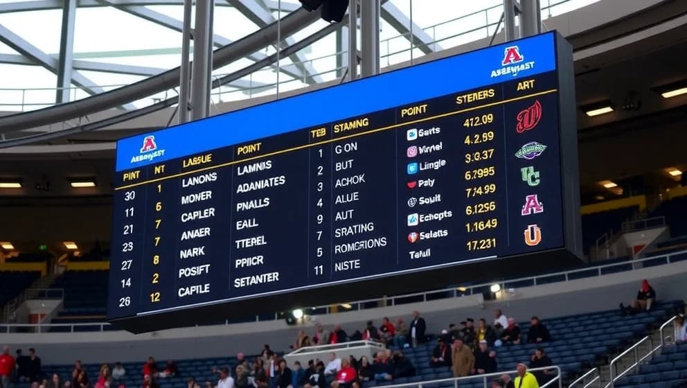 Poängställningen i Jupiler League idag